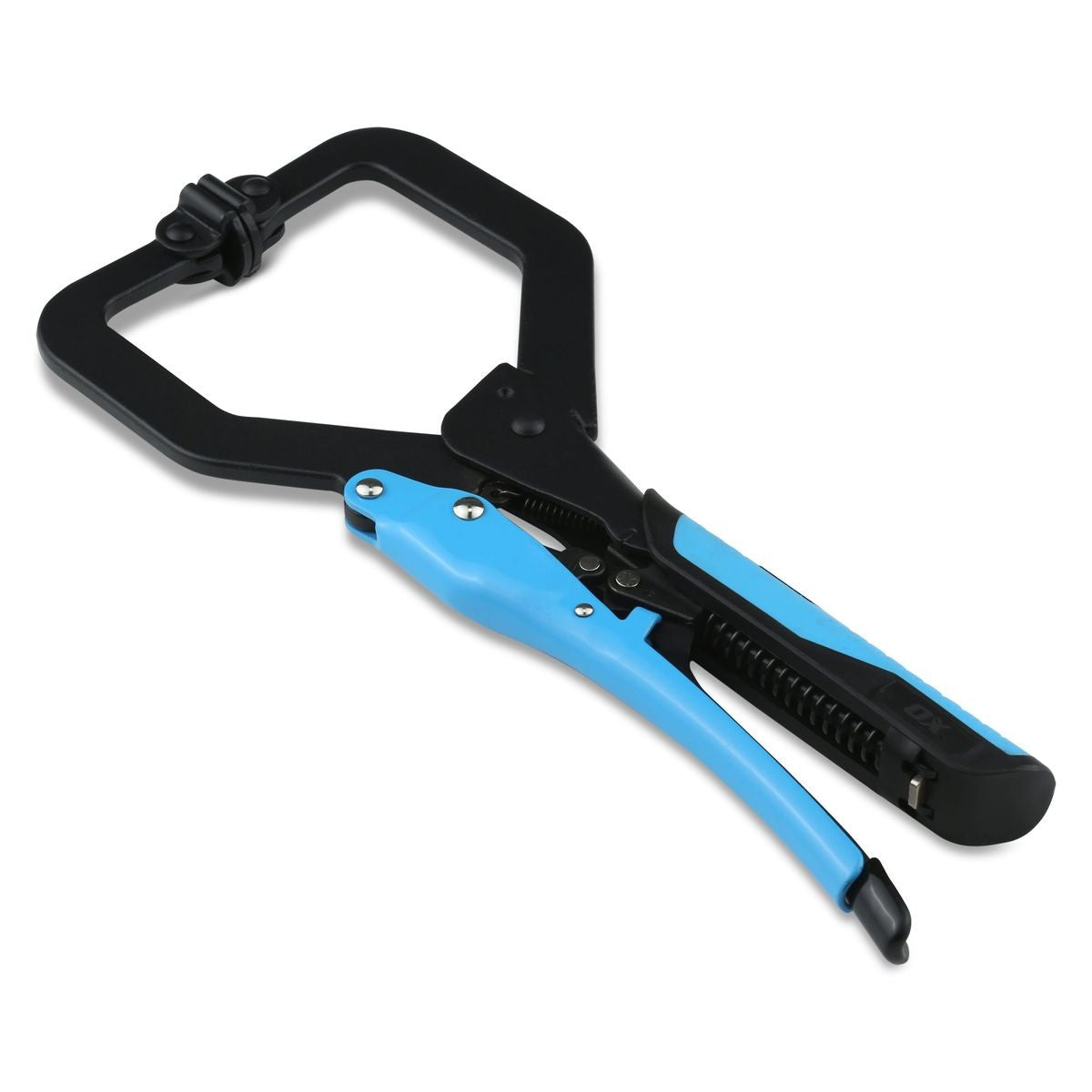 OX Auto Adjust 11-Inch C Clamp With Swivel Pad - Gripped OX-P204802
