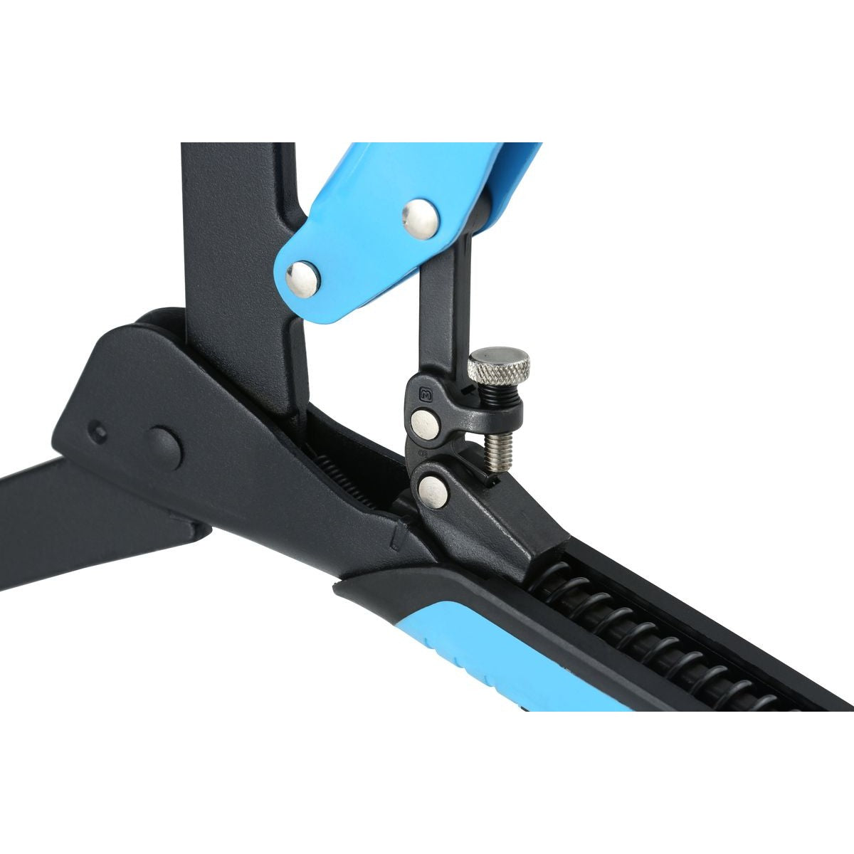 OX Auto Adjust 11-Inch C Clamp With Swivel Pad - Gripped OX-P204802
