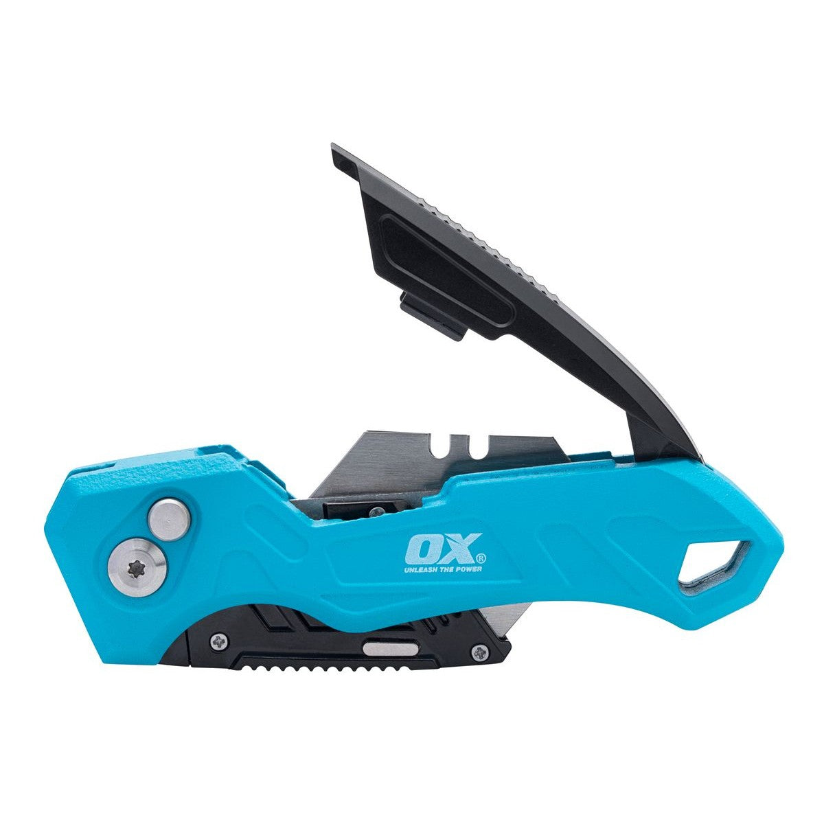 OX Pro Heavy-Duty Fixed Blade Folding Knife | Includes 3 Blades OX-P224301