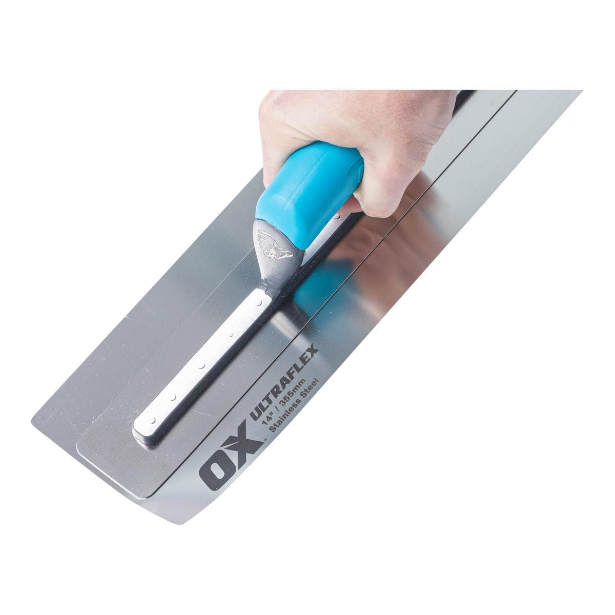 OX Pro Ultraflex Finishing Trowel | 14" x 4.25" / 355mm x 110mm OX-P530114