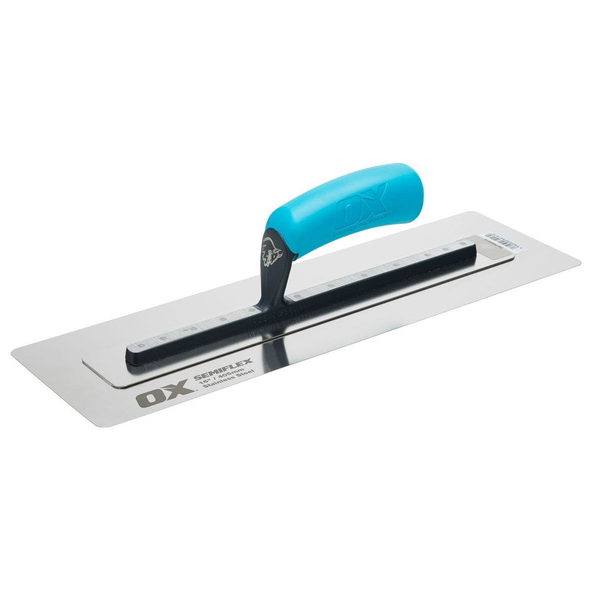 OX Pro Semiflex Stainless Steel Trowel | 16" x 5" / 405mm x 125mm OX-P532516