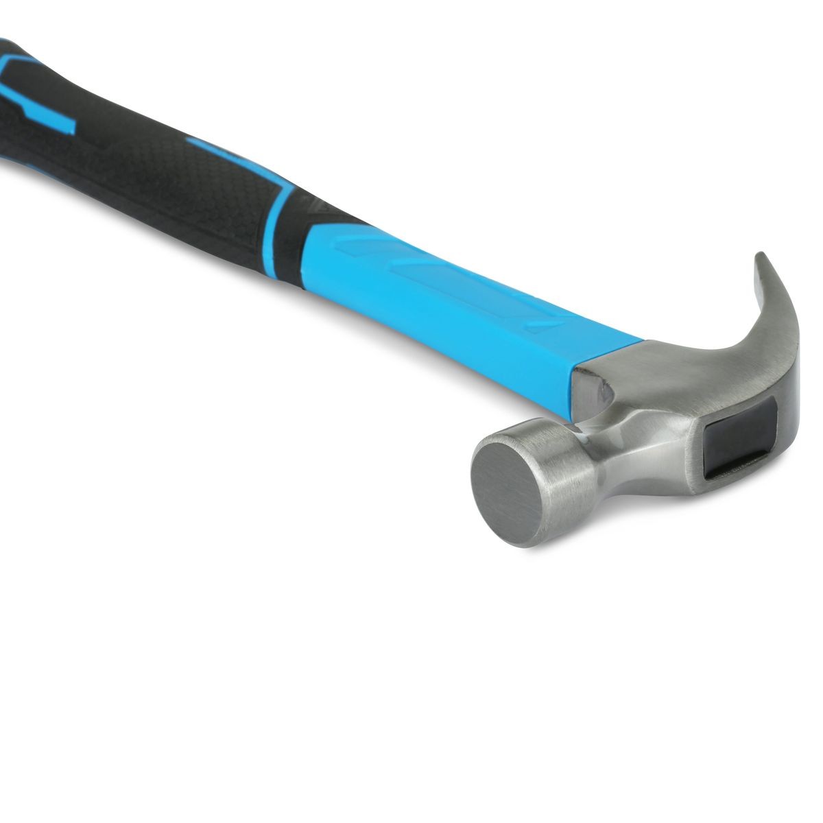 OX Trade 20-Ounce Fiberglass Handle Curved Claw Hammer OX-T081220