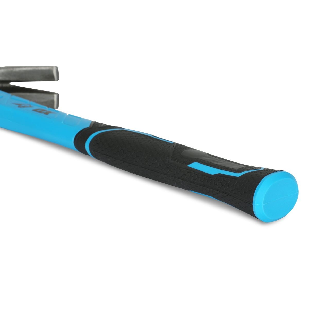 OX Trade 20-Ounce Fiberglass Handle Curved Claw Hammer OX-T081220