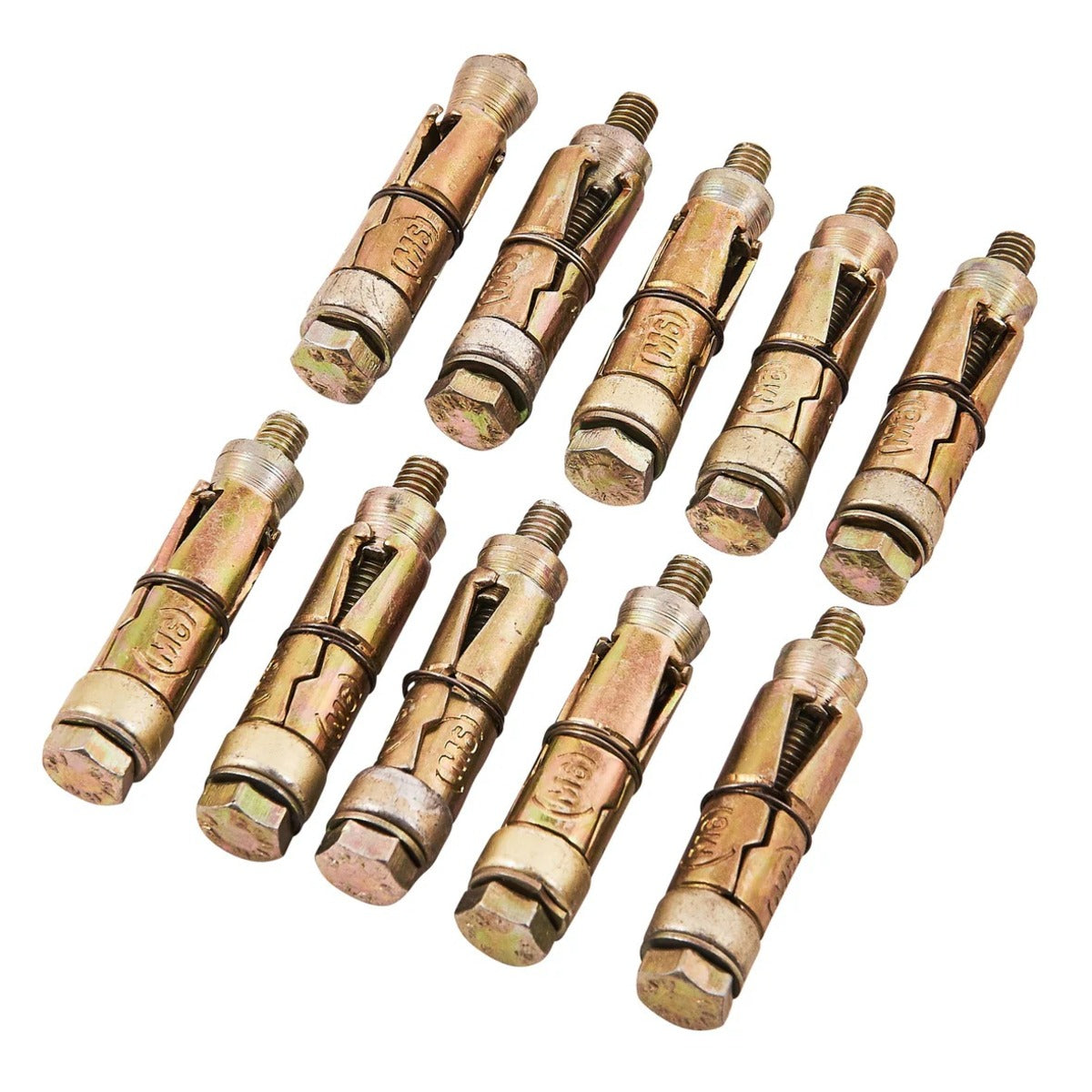 Amtech 10 Piece M6 X 50mm Expansion Bolts S5910