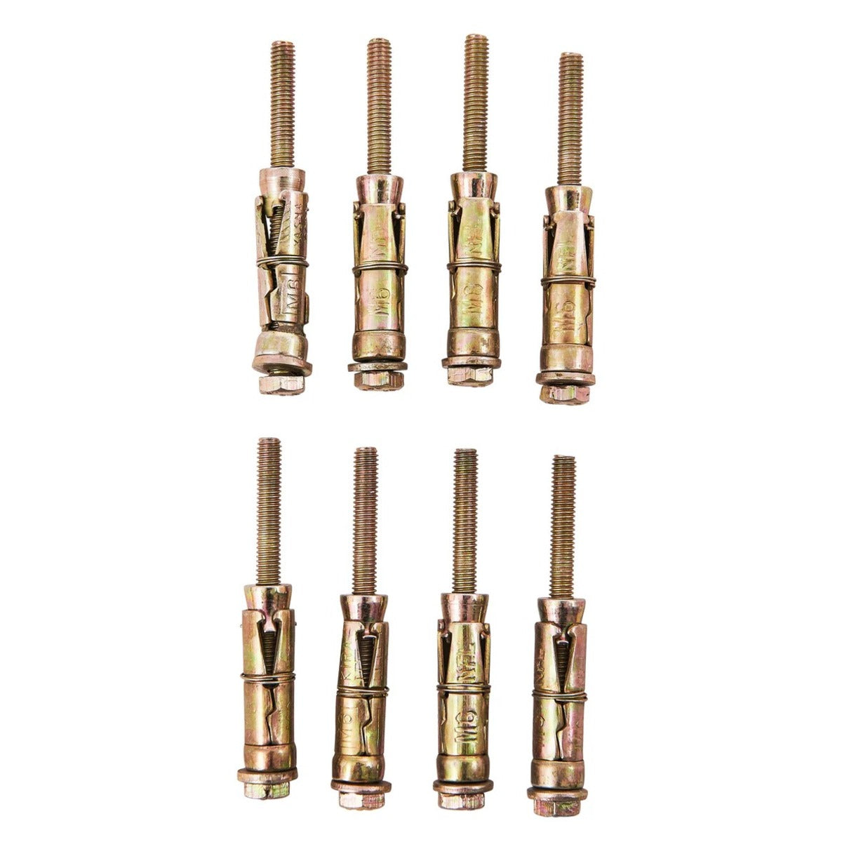 Amtech 8 Piece M6 X 75mm Expansion Bolts S5920