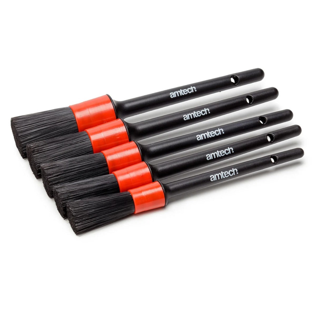 Amtech 5Pc Car Detailing Brush Set S6306