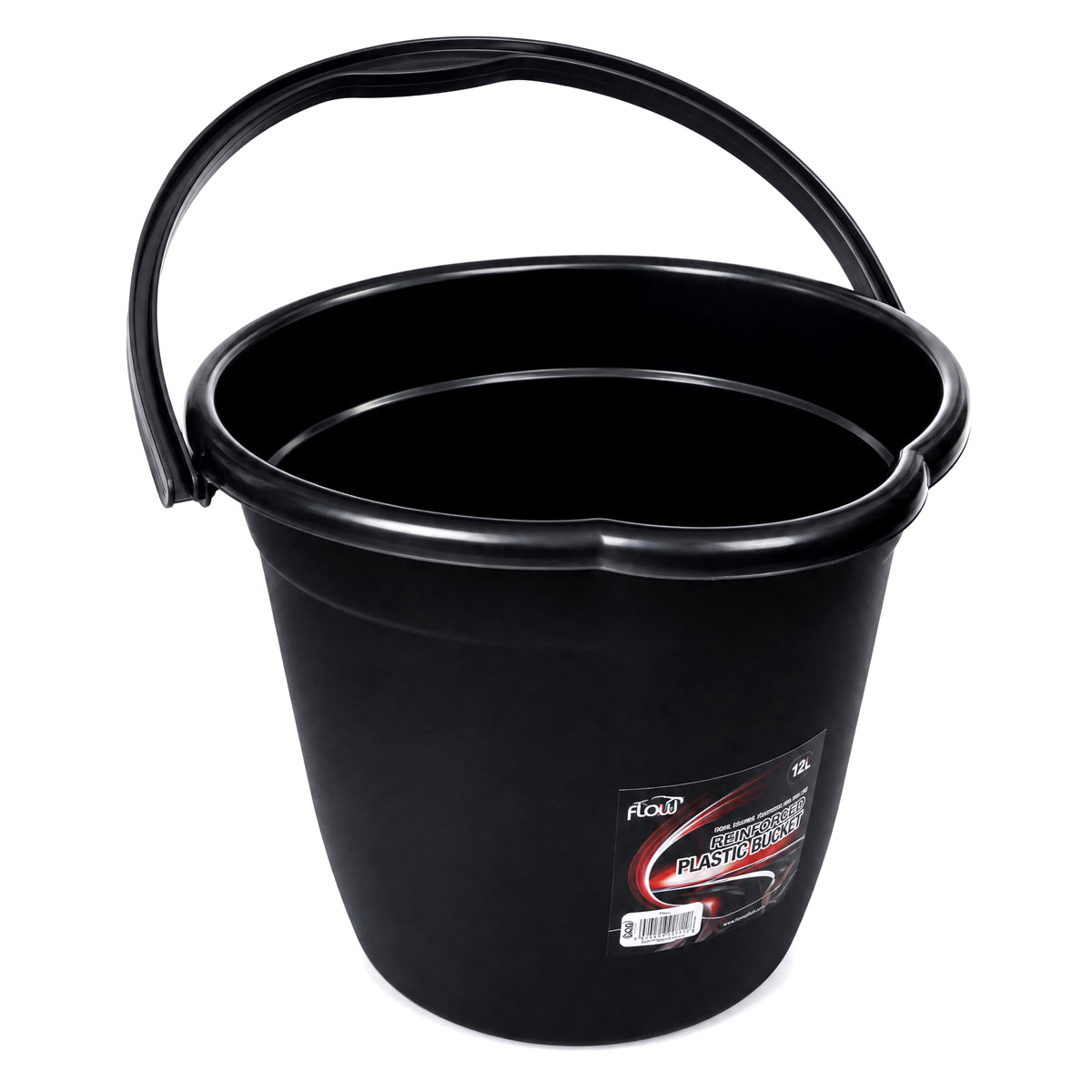 Kingfisher 10L Plastic Bucket Black CC1