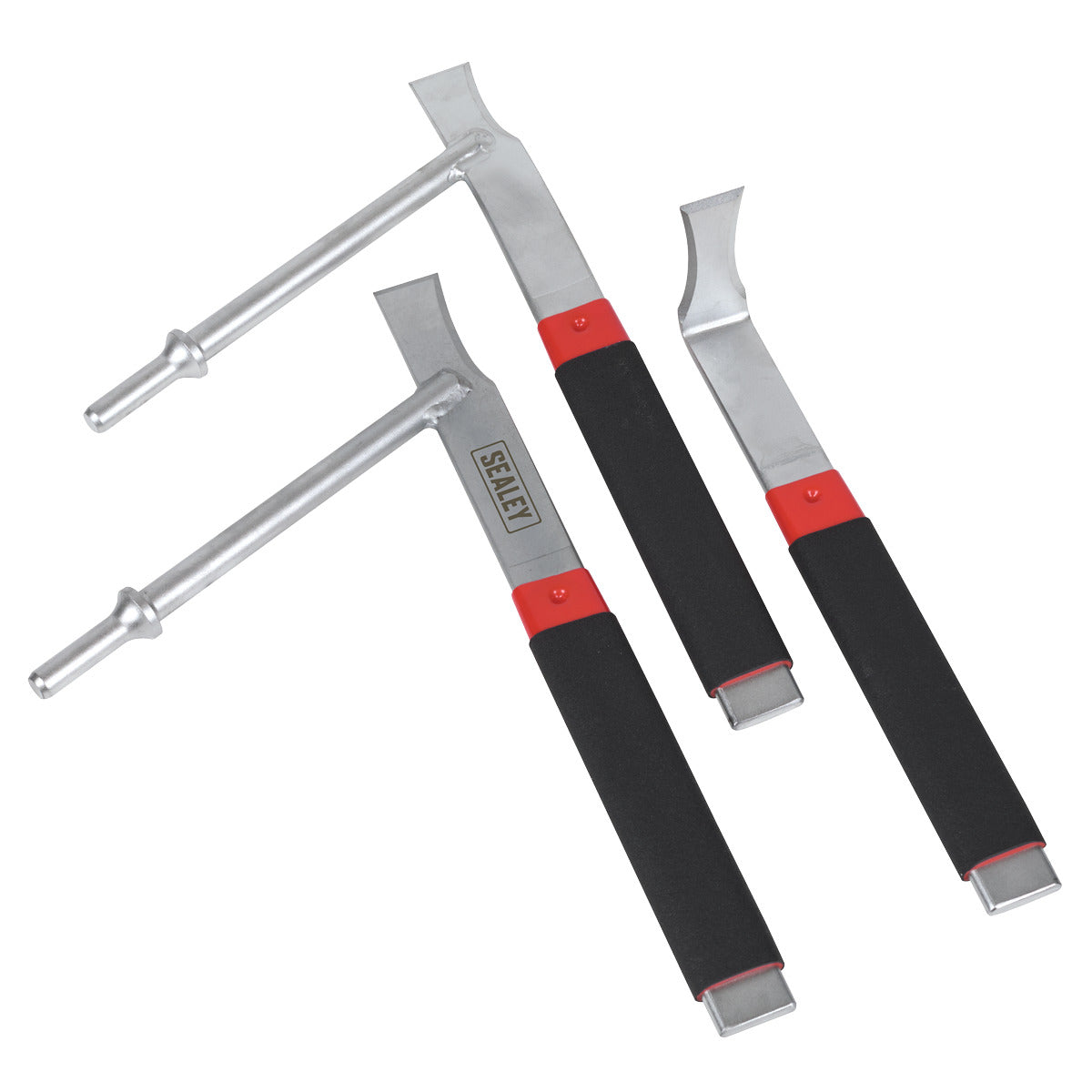Sealey Air Hammer Panel Seam Splitter Set 3pc AK679