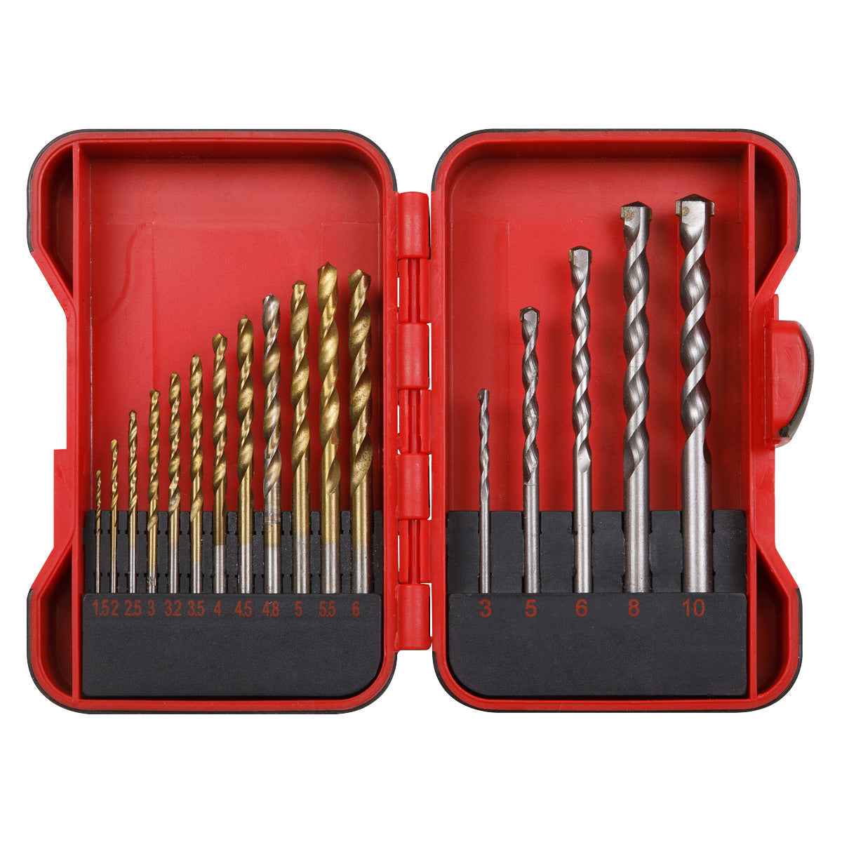 Sealey HSS/Masonry Drill Bit Set 17pc AK3717TCM