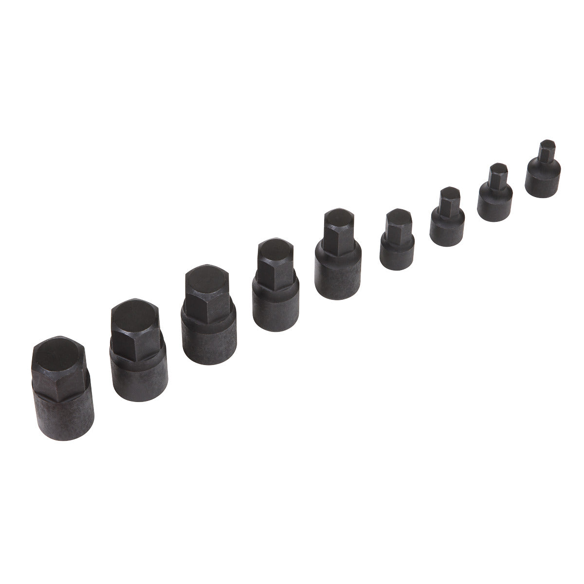 Premier Low Profile Hex Impact Socket Bit Set 1/4" & 3/8"Sq Drive 9pc AK5525
