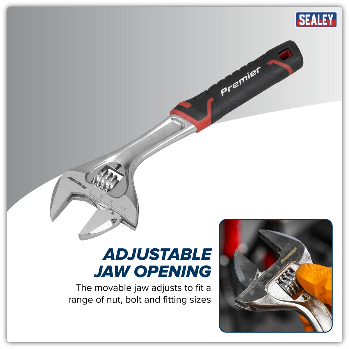 Premier Quick-Action Adjustable Wrench 250mm AK9571