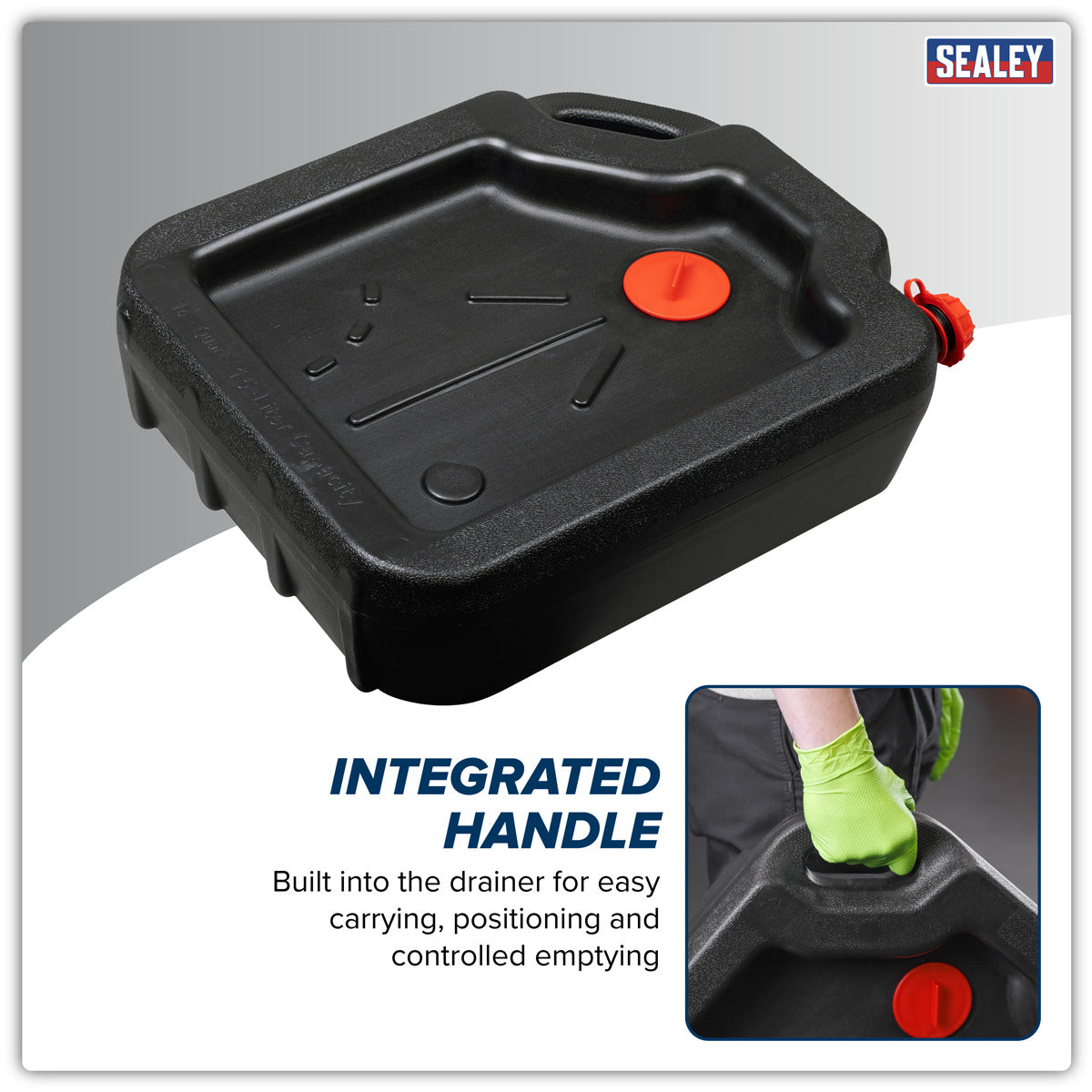 Sealey Portable Oil Drainer 15L DRP45