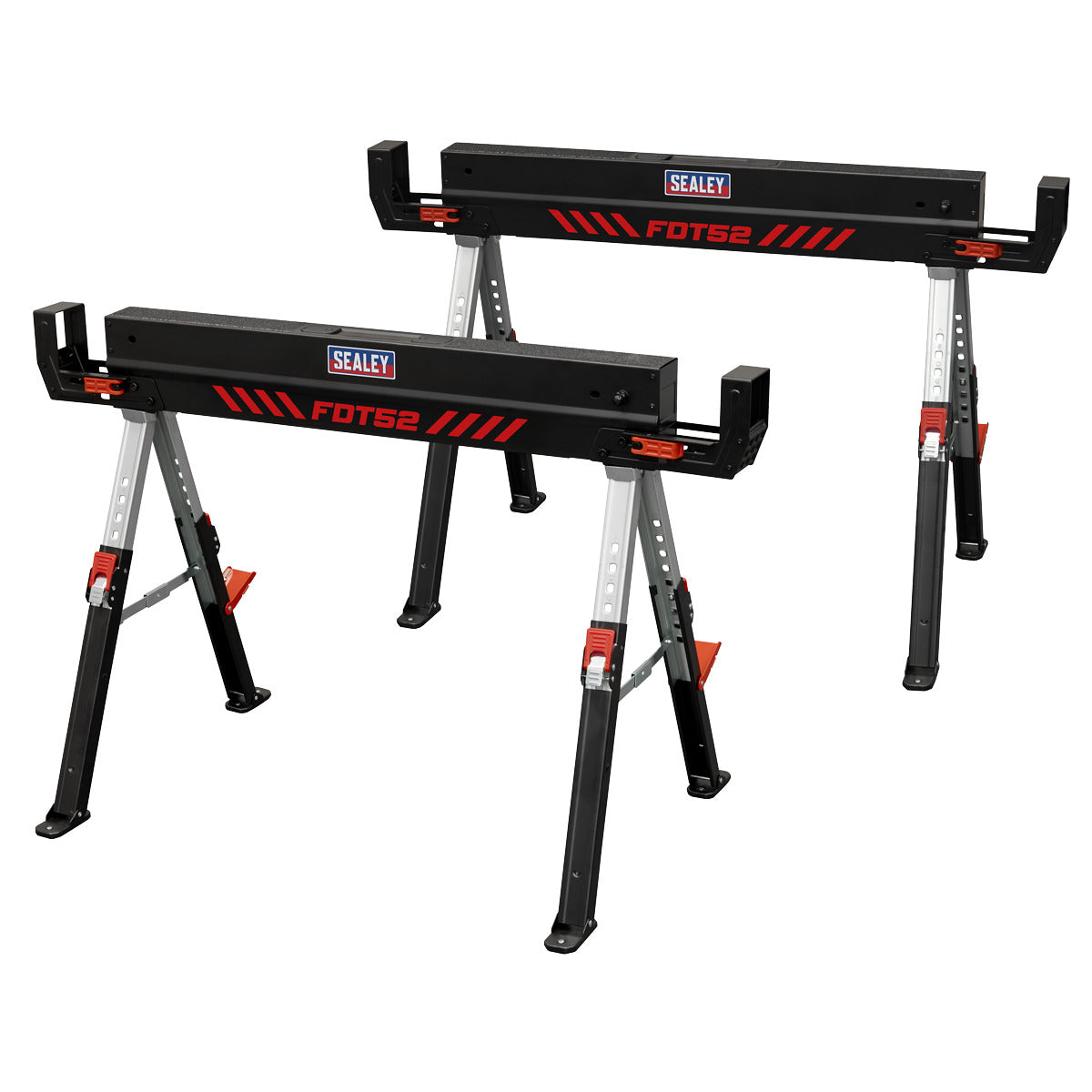 Sealey Adjustable Sawhorse Set 2pc FDT52
