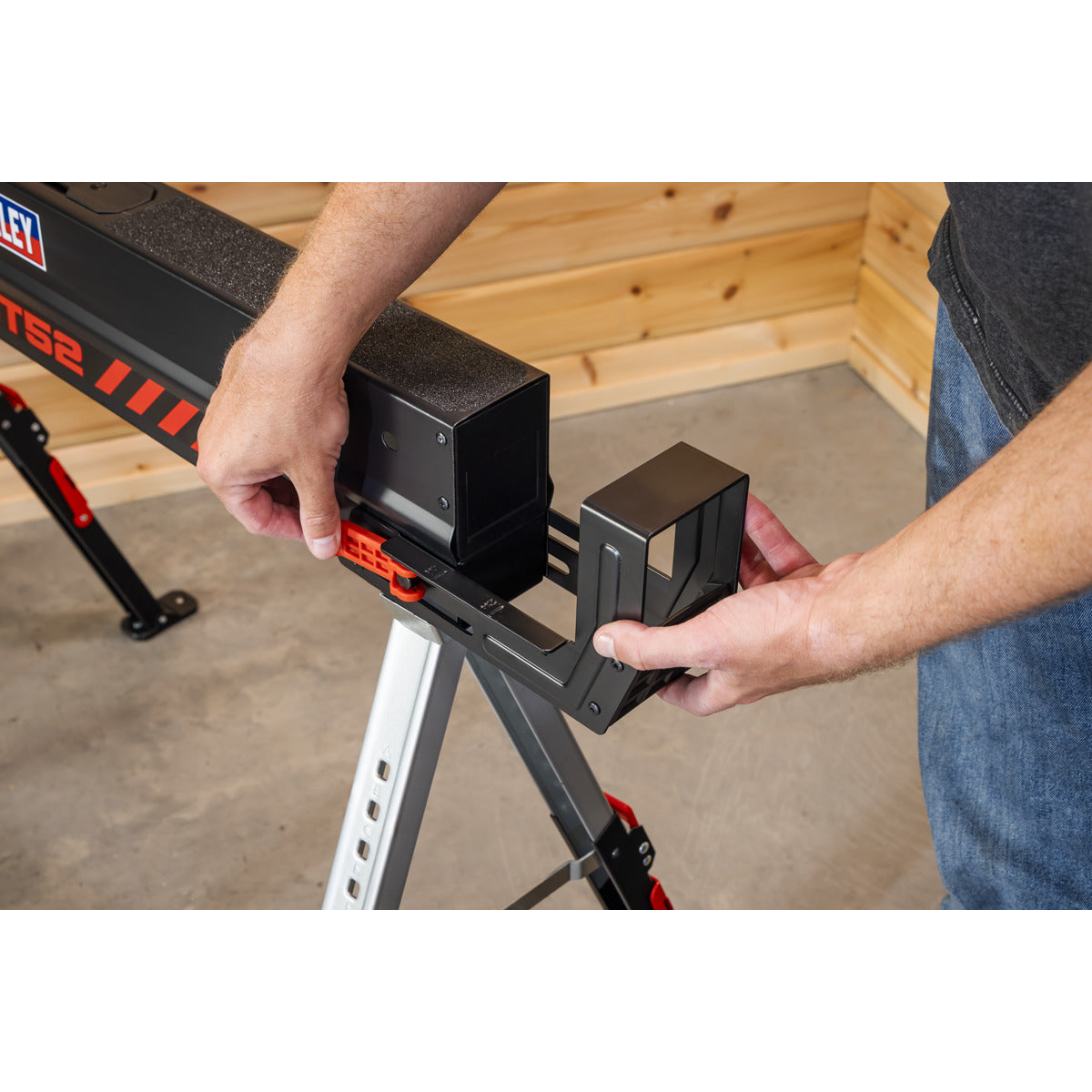 Sealey Adjustable Sawhorse Set 2pc FDT52