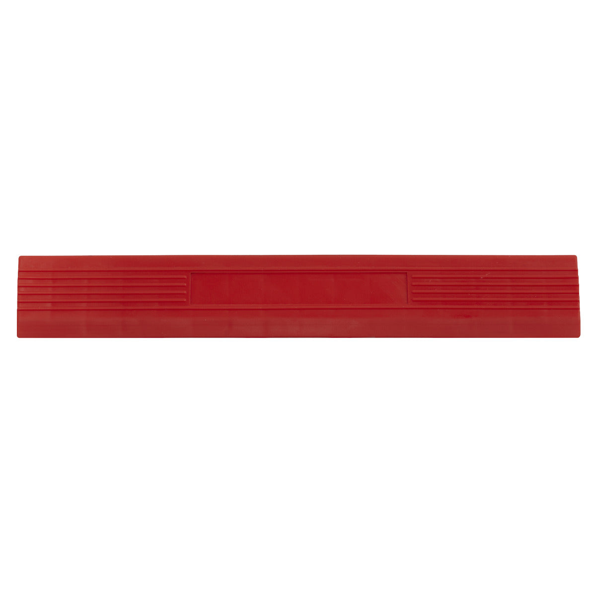 Sealey Polypropylene Floor Tile Edge 400 x 60mm, Red Male - Pack of 6 FT3ERM