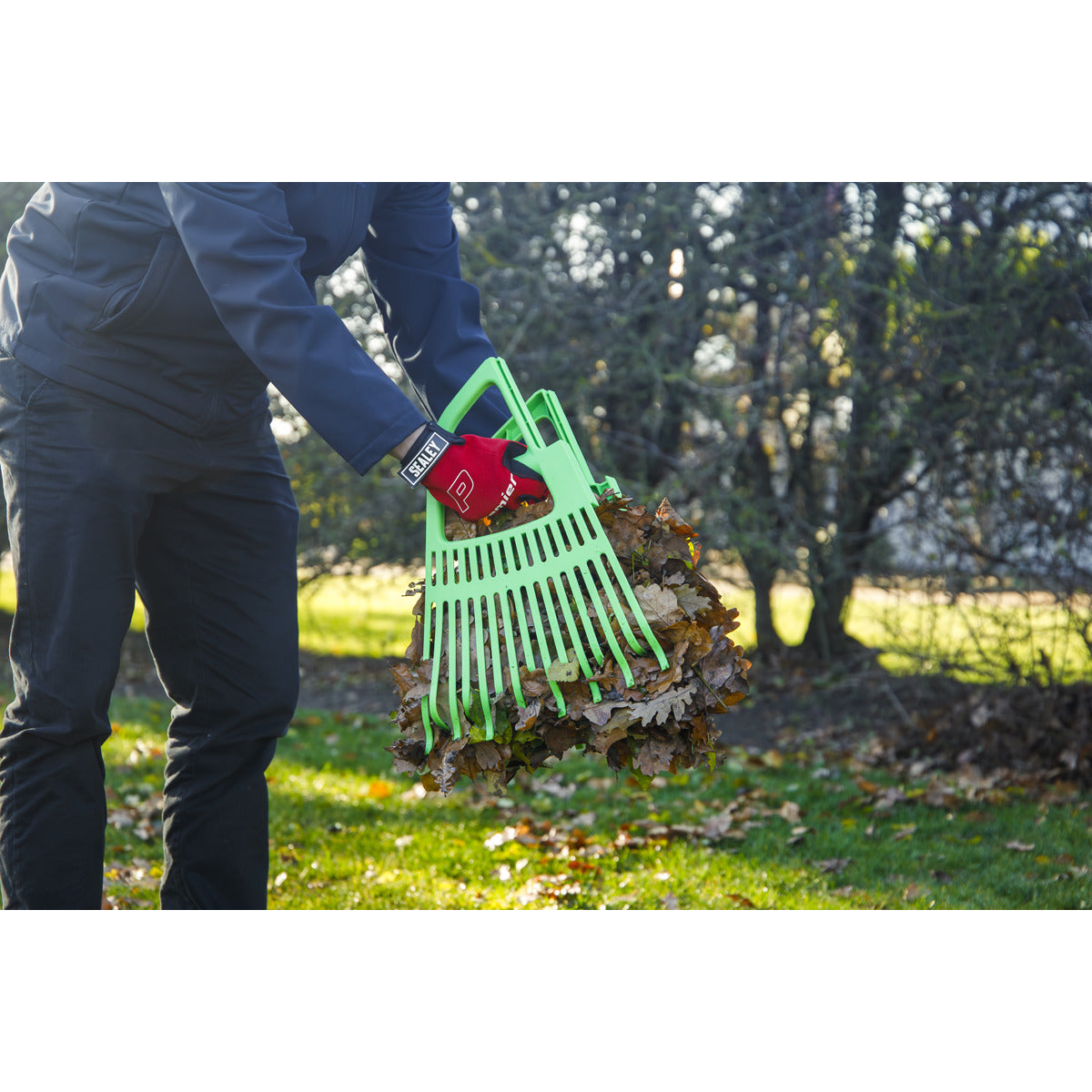 Sealey 2-in-1 Rake & Leaf Grabbers GTLG2