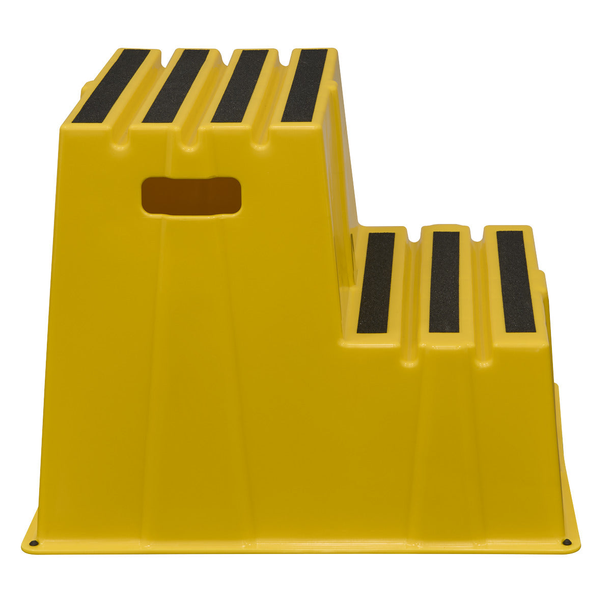 Sealey Heavy-Duty 2-Step Safety Steps with Anti-Slip Treads 150kg Capacity, Yellow - EN 14183 KS6