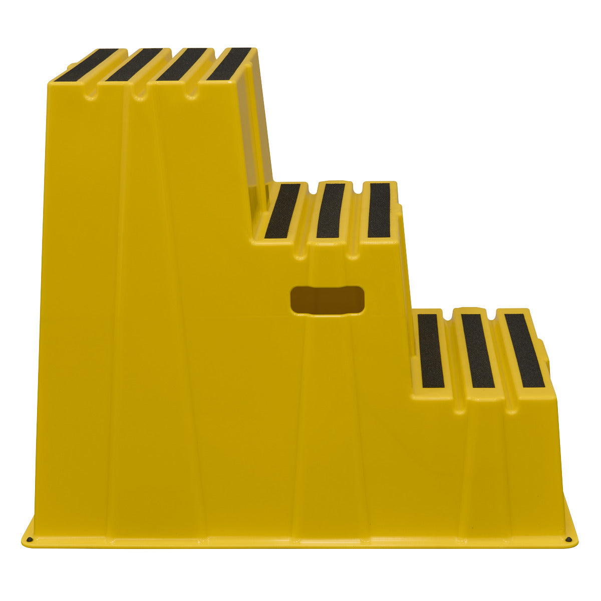 Sealey Heavy-Duty 3-Step Safety Steps with Anti-Slip Treads 150kg Capacity, Yellow - EN 14183 KS7