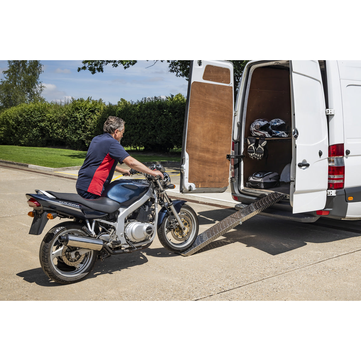 Sealey Stainless Steel Loading Ramp 270kg Capacity MR270