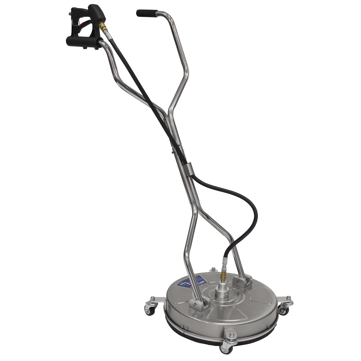 Sealey 18" Surface Cleaner with Dual Handle & Rotating Spray Bar - Stainless Steel PWAK18