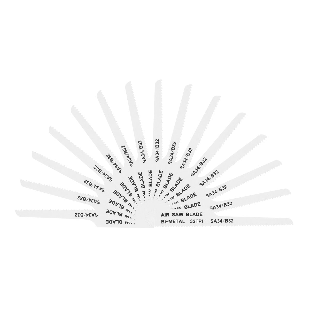 Sealey 94.5mm HSS Air Saw Blade 32tpi - Pack of 15 SA34/B3215