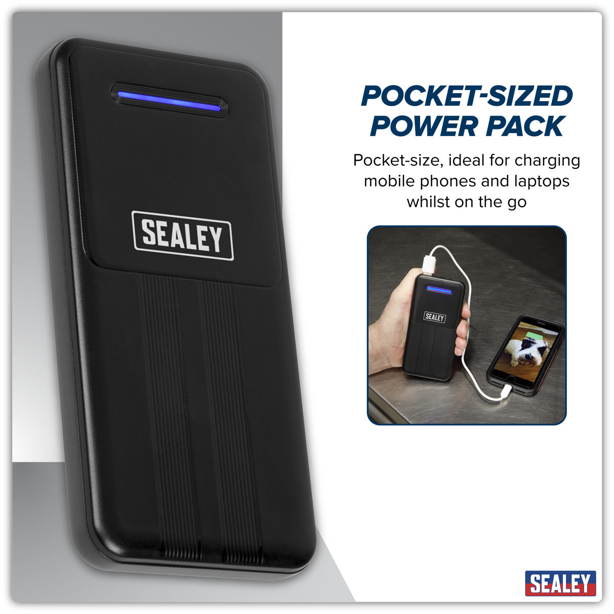 Sealey Portable Power Bank 10W 10000mAh SPB101