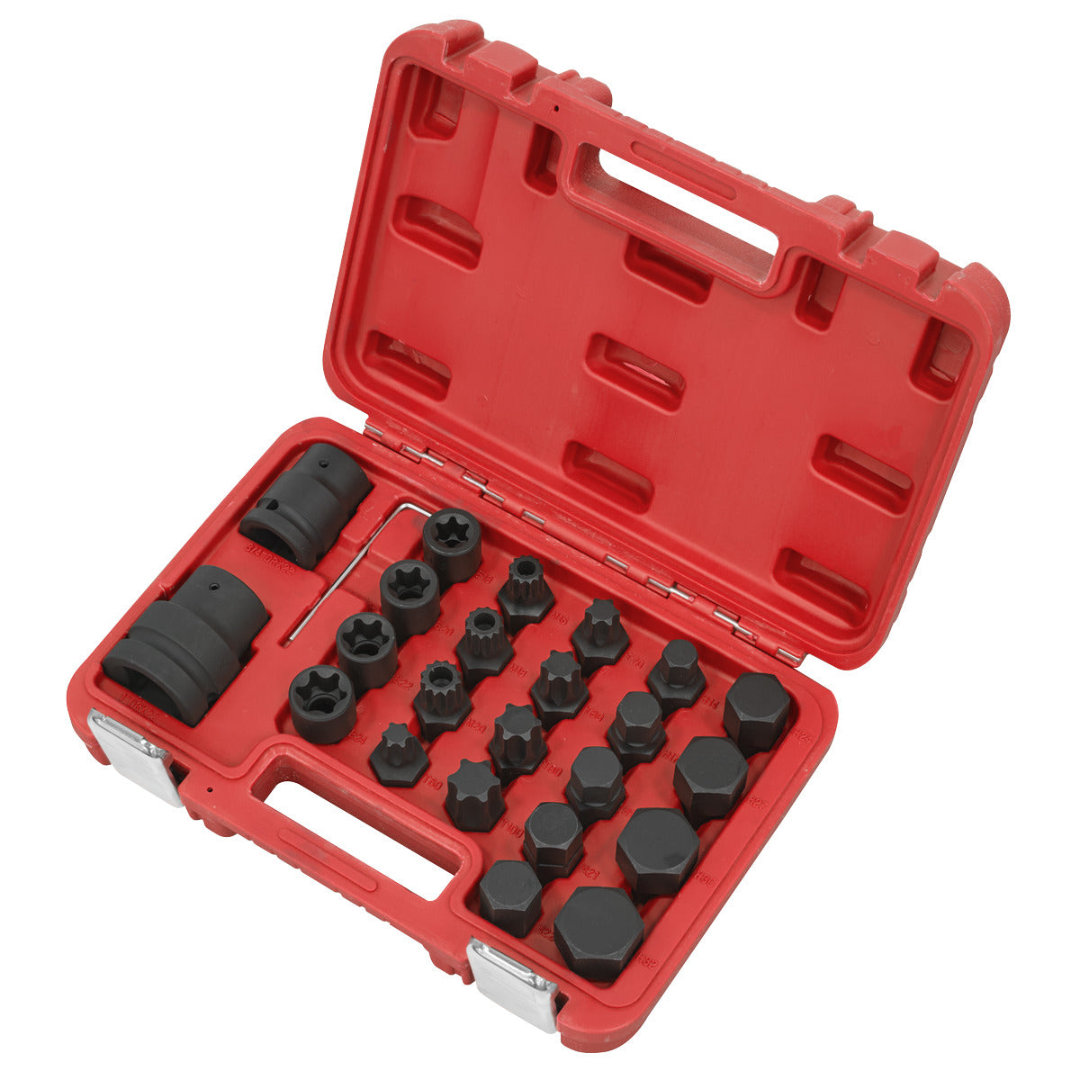 Sealey Impact Socket & Bit Set, 3/4"Sq & 1"Sq Drive 23pc SX054