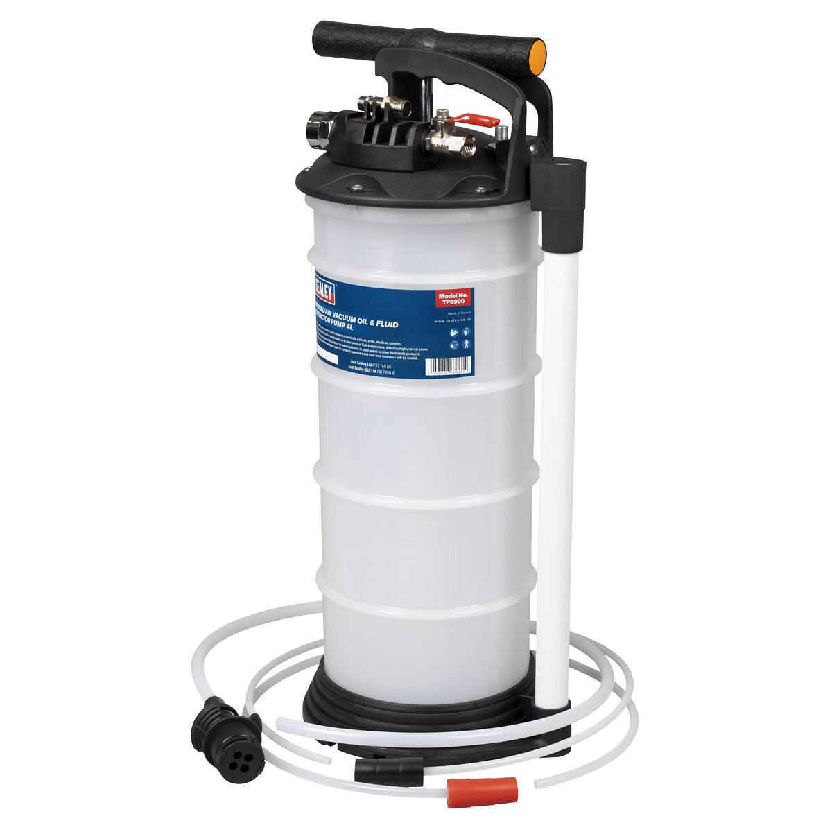 Sealey 4L Manual/Air Vacuum Oil & Fluid Extractor Pump TP6900