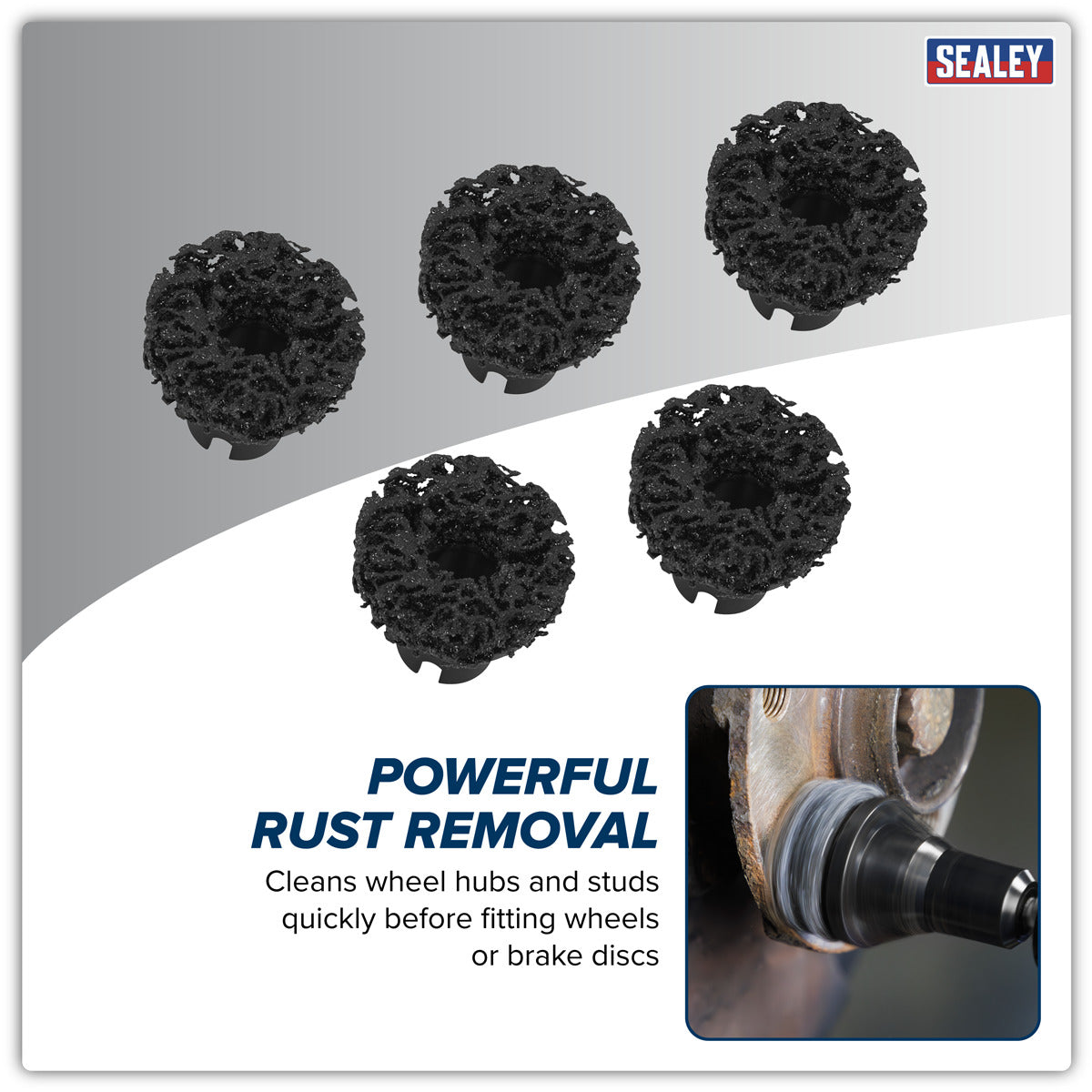 Sealey Stud Hub Replacement Pads for VS8005 - Pack of 5 VS8005A