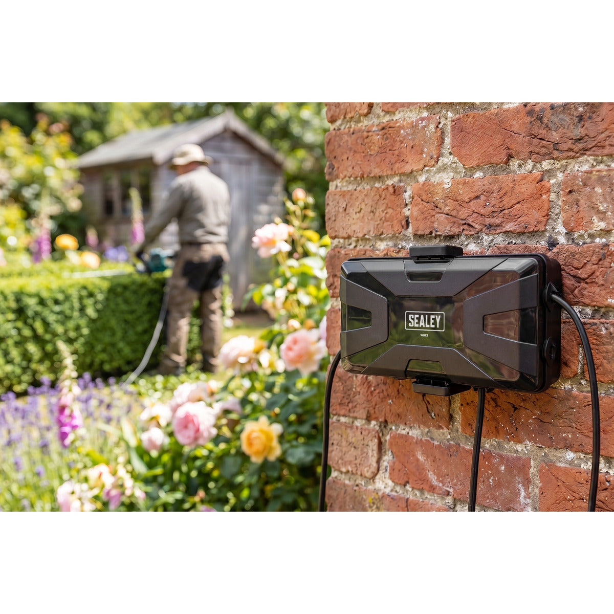 Sealey Weatherproof Electrical Protection Box - Medium WBE3