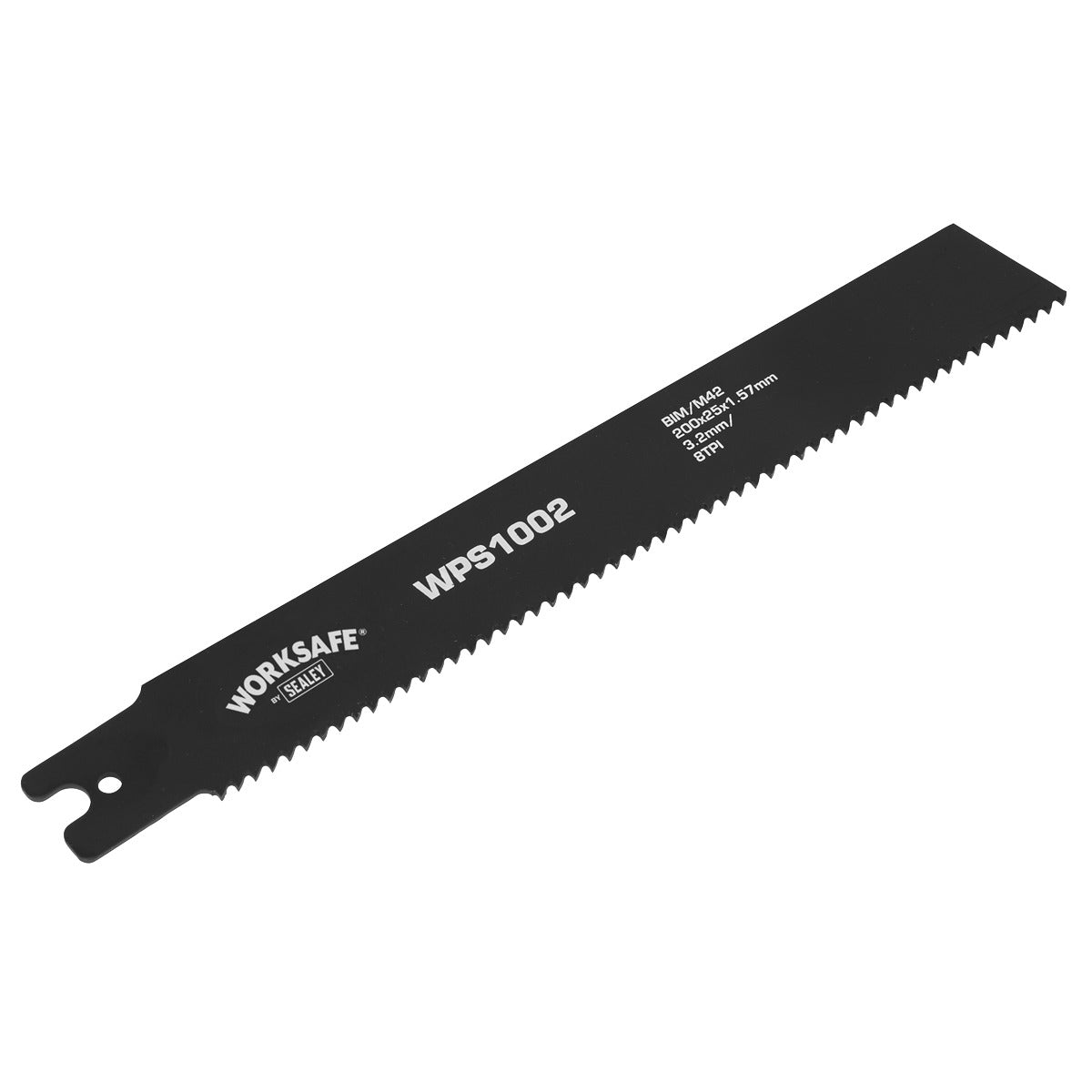 Worksafe Pipe Saw Blade 200 x 25 x 1.7mm 8tpi - Pack of 5 WPS1002