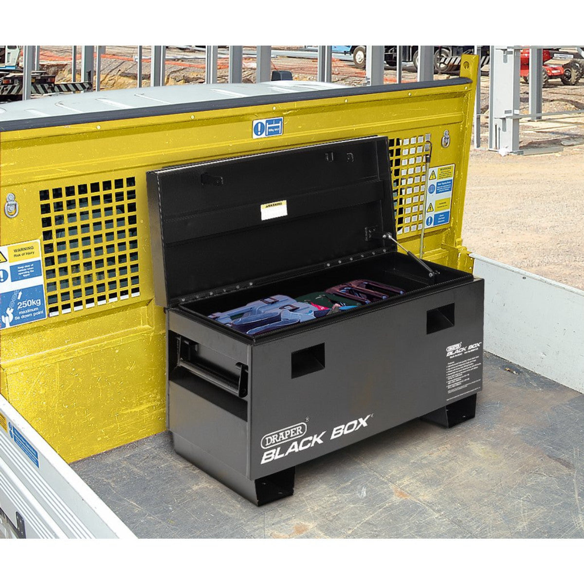 Draper Black Box Contractors Secure Storage Box - 36"/915 x 470 x 590mm 05543