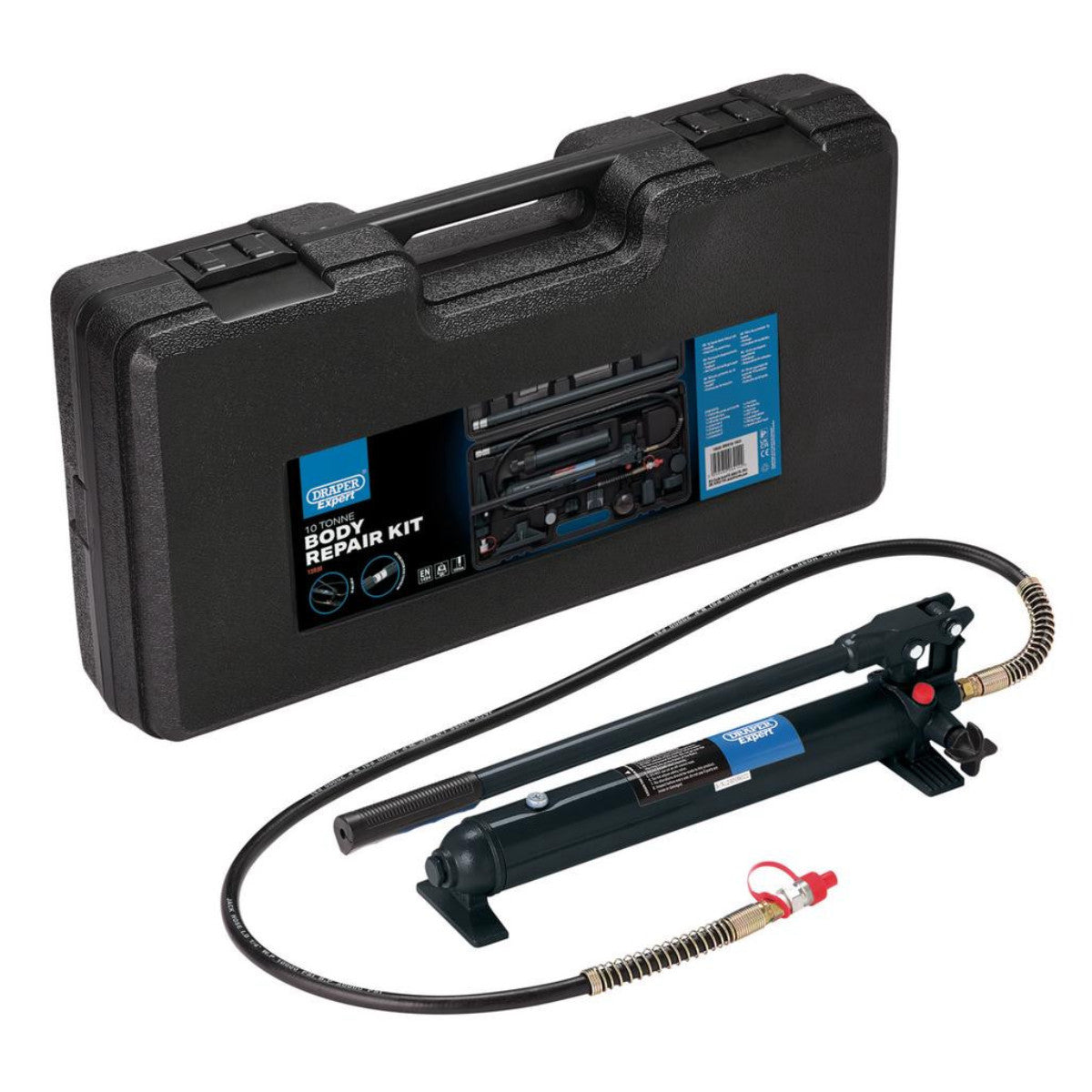 Draper Expert Hydraulic Body Repair Kit, 10 Tonne (14 Piece) 13930