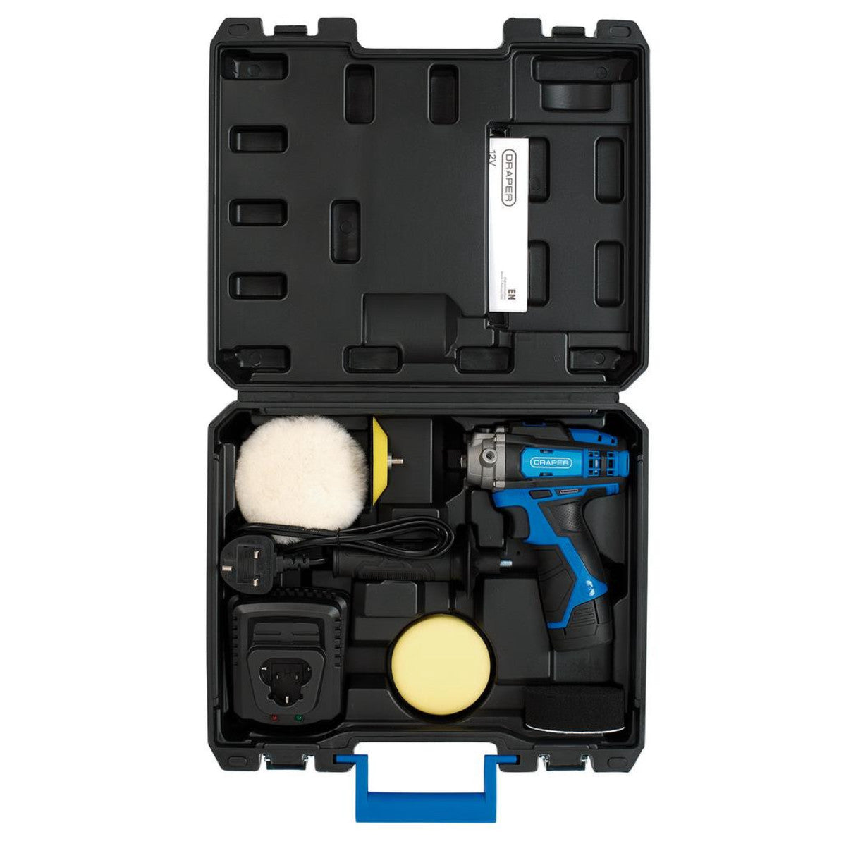 Draper 12V Cordless Car Polisher Kit 29325