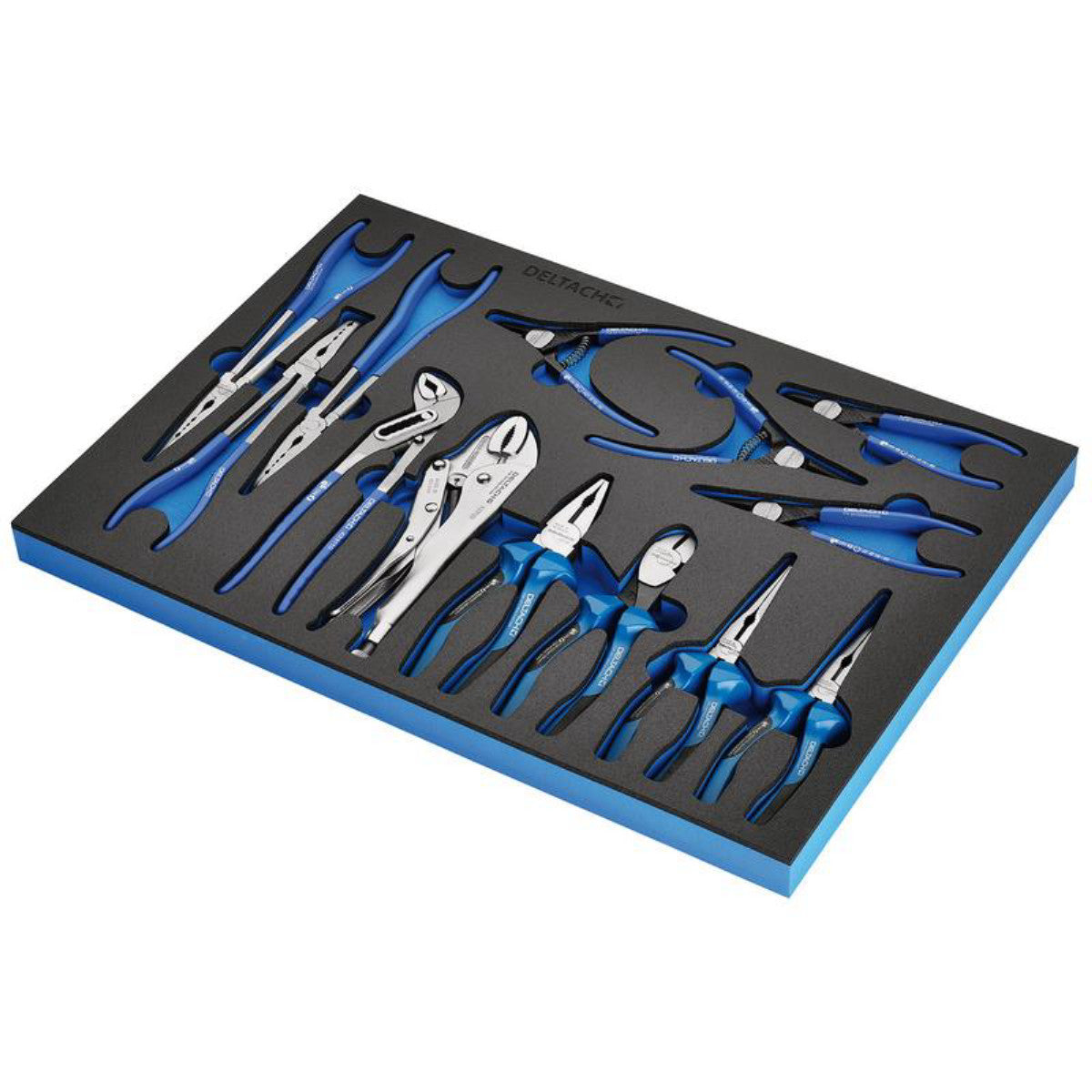 Draper Pliers Set in EVA Foam Inlay (13 Piece) 29582