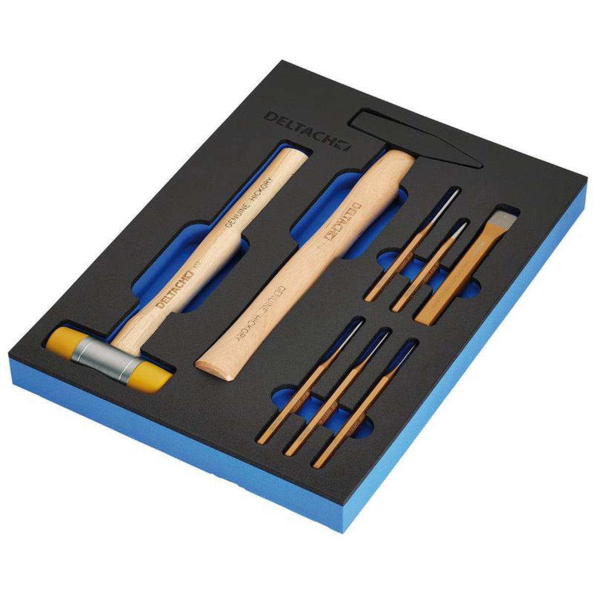 Draper Hammer and Pin Punch Set in EVA Foam Inlay (8 Piece) 29715