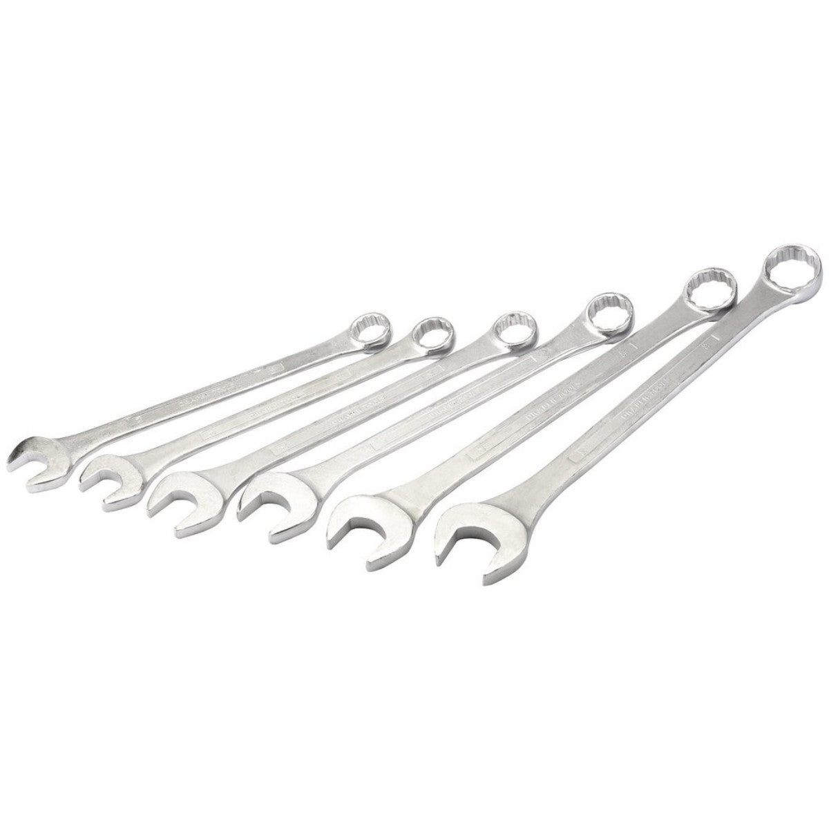 Draper Heavy Duty Long Pattern Metric Combination Spanner Set (6 Piece) 31167