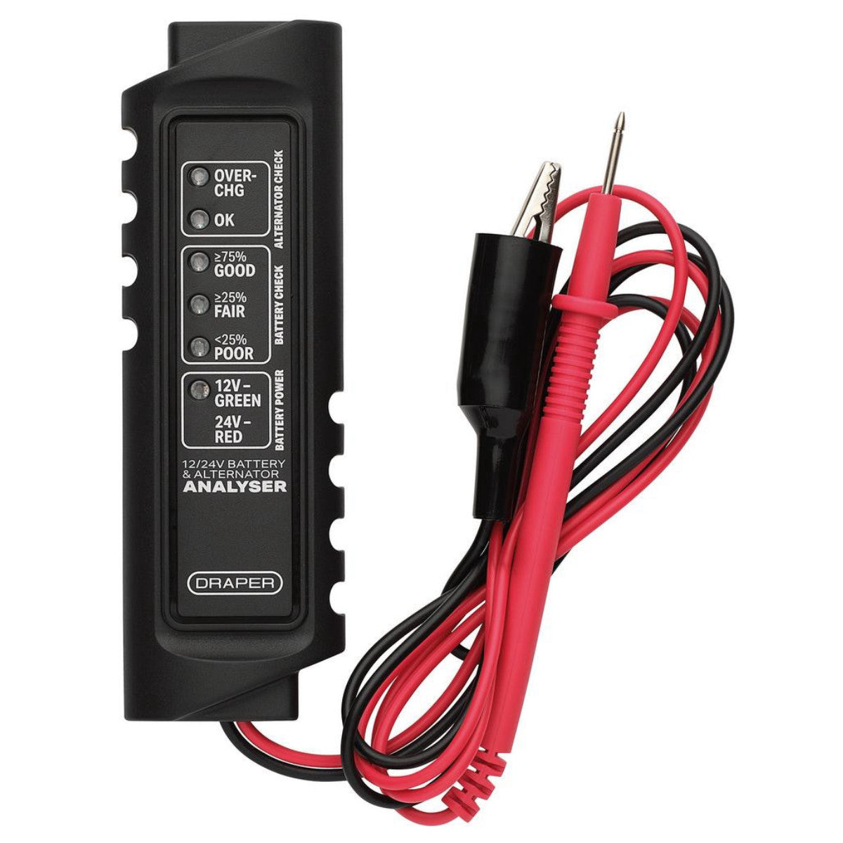 Draper 12/24V Battery and Alternator Analyser 31848