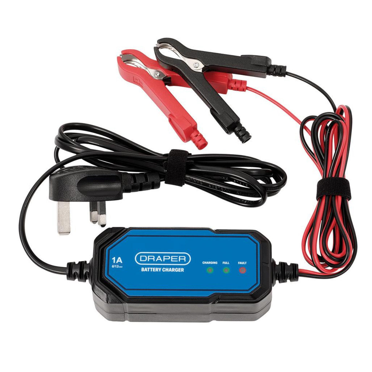 Draper 1A 6/12V Smart Battery Charger 32295