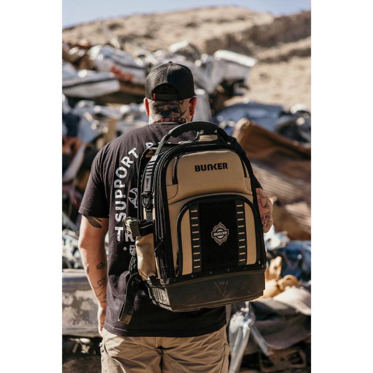 Bunker BACKPACK- DESERT STORM 33776