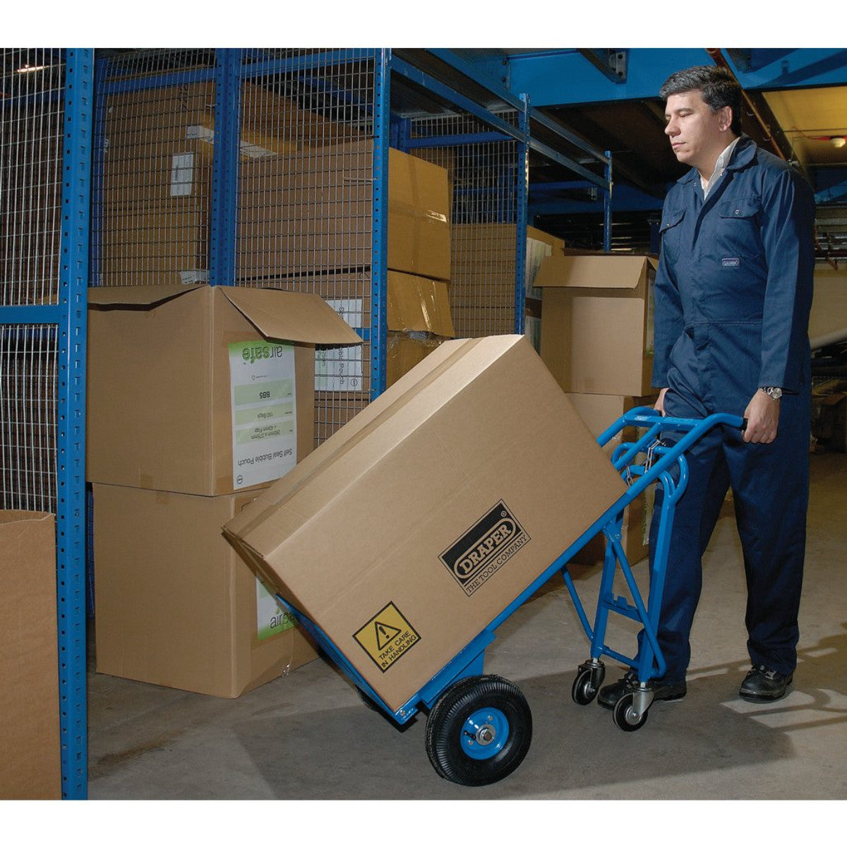 Draper 3 in 1 Heavy Duty Sack Truck, 300kg 85673