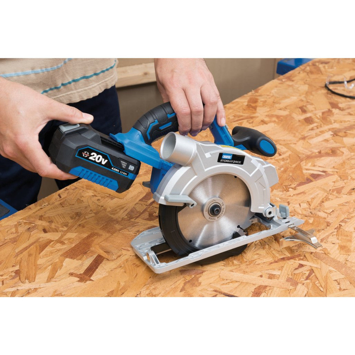 Draper Storm Force 20V Circular Saw (Sold Bare) 89451