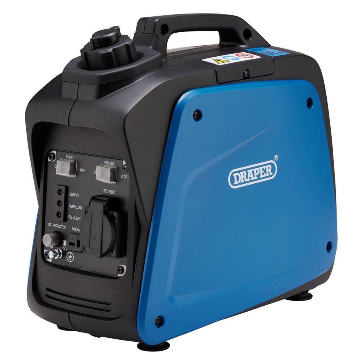 Draper Petrol Inverter Generator, 700W 95176