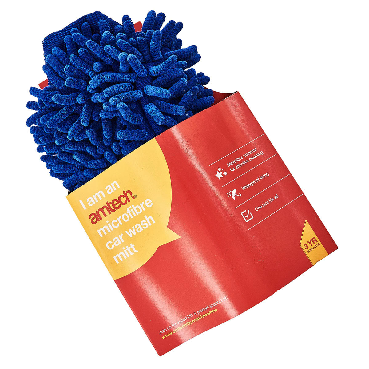 Amtech Microfibre Car Wash Mitt S6316