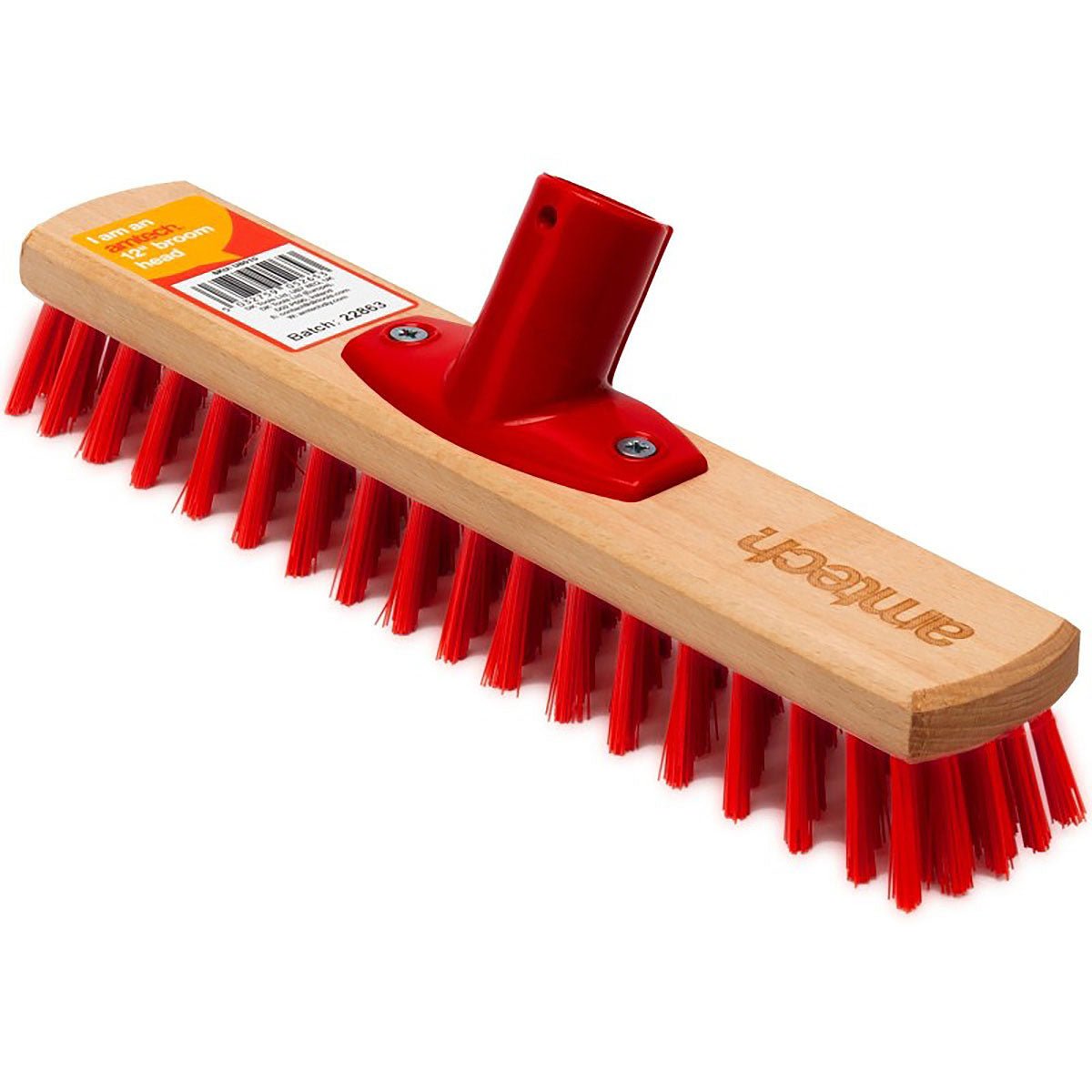 Amtech 300mm (12 inch) Stiff Bristle Broom U8012
