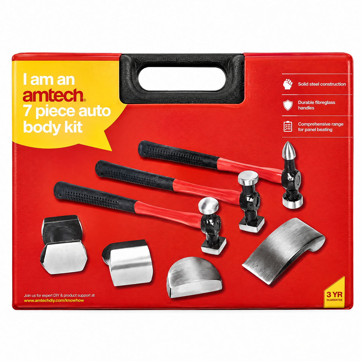 Amtech 7 Piece Auto Body Kit I9280