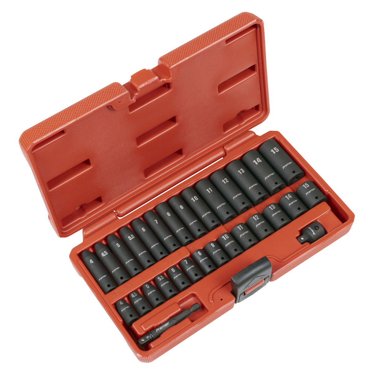 Premier Impact Socket Set 1/4"Sq Drive 30pc AK5640M