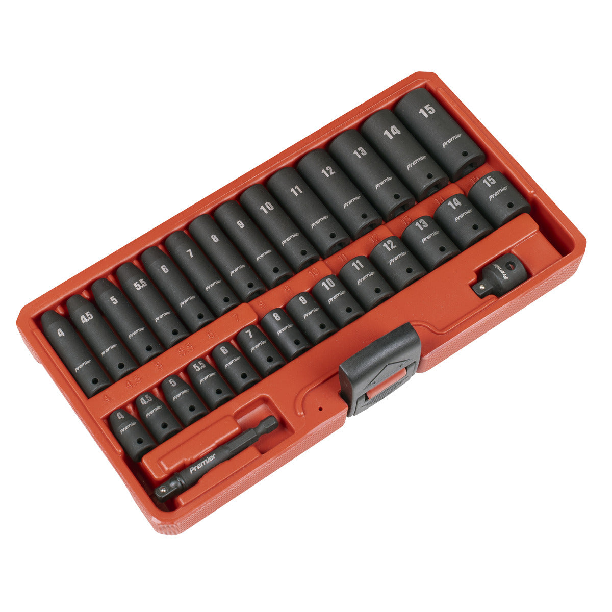 Premier Impact Socket Set 1/4"Sq Drive 30pc AK5640M