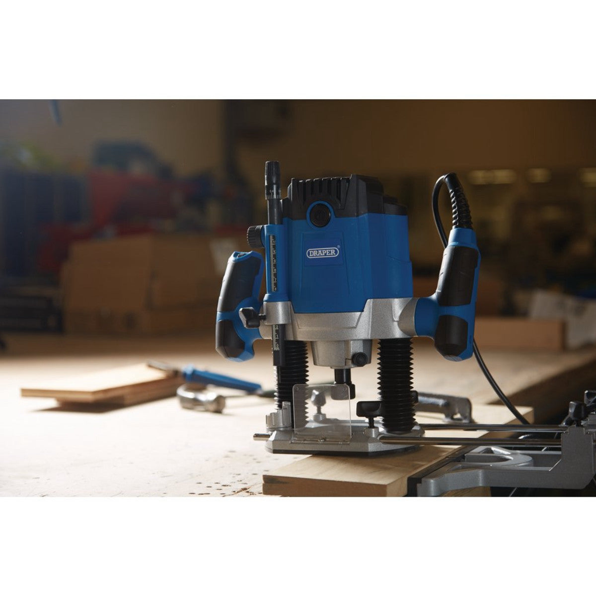 Draper 230V Variable Speed Router, 1/2", 1800W 02520
