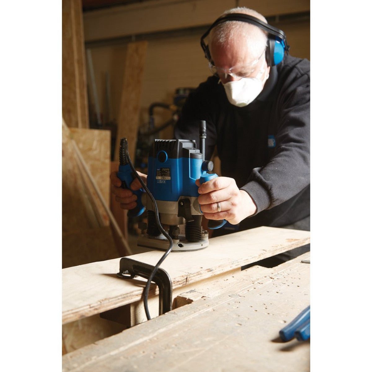 Draper 230V Variable Speed Router, 1/2", 1800W 02520